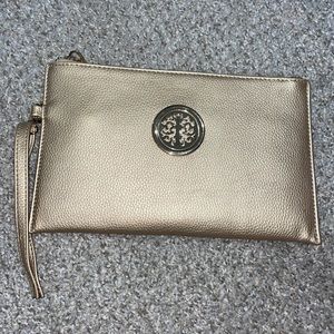 Versona gold clutch